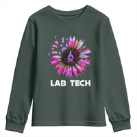Lab Week Youth Sweatshirt Lab Tech Sunflower Med Tech Medical Lab Technician