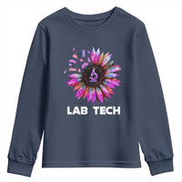 Lab Week Youth Sweatshirt Lab Tech Sunflower Med Tech Medical Lab Technician