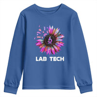 Lab Week Youth Sweatshirt Lab Tech Sunflower Med Tech Medical Lab Technician