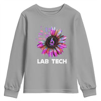 Lab Week Youth Sweatshirt Lab Tech Sunflower Med Tech Medical Lab Technician