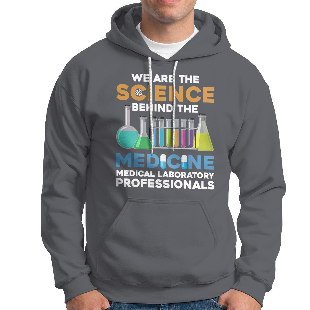 Medical Lab Tech Hoodie Funny Lab Techinician Medical Laboratory Science Lab Week - Wonder Print Shop