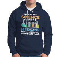 Medical Lab Tech Hoodie Funny Lab Techinician Medical Laboratory Science Lab Week - Wonder Print Shop