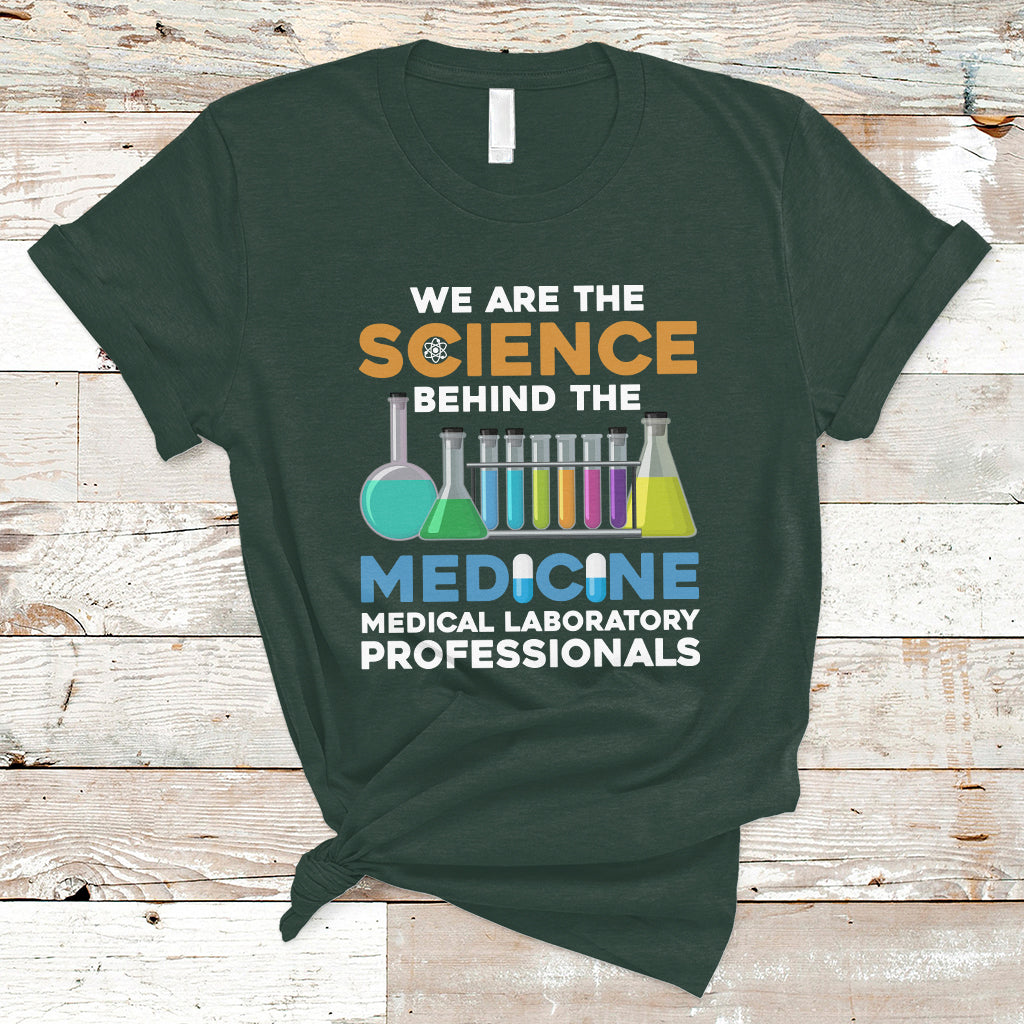 Medical Lab Tech T Shirt Funny Lab Techinician Medical Laboratory Science Lab Week - Wonder Print Shop