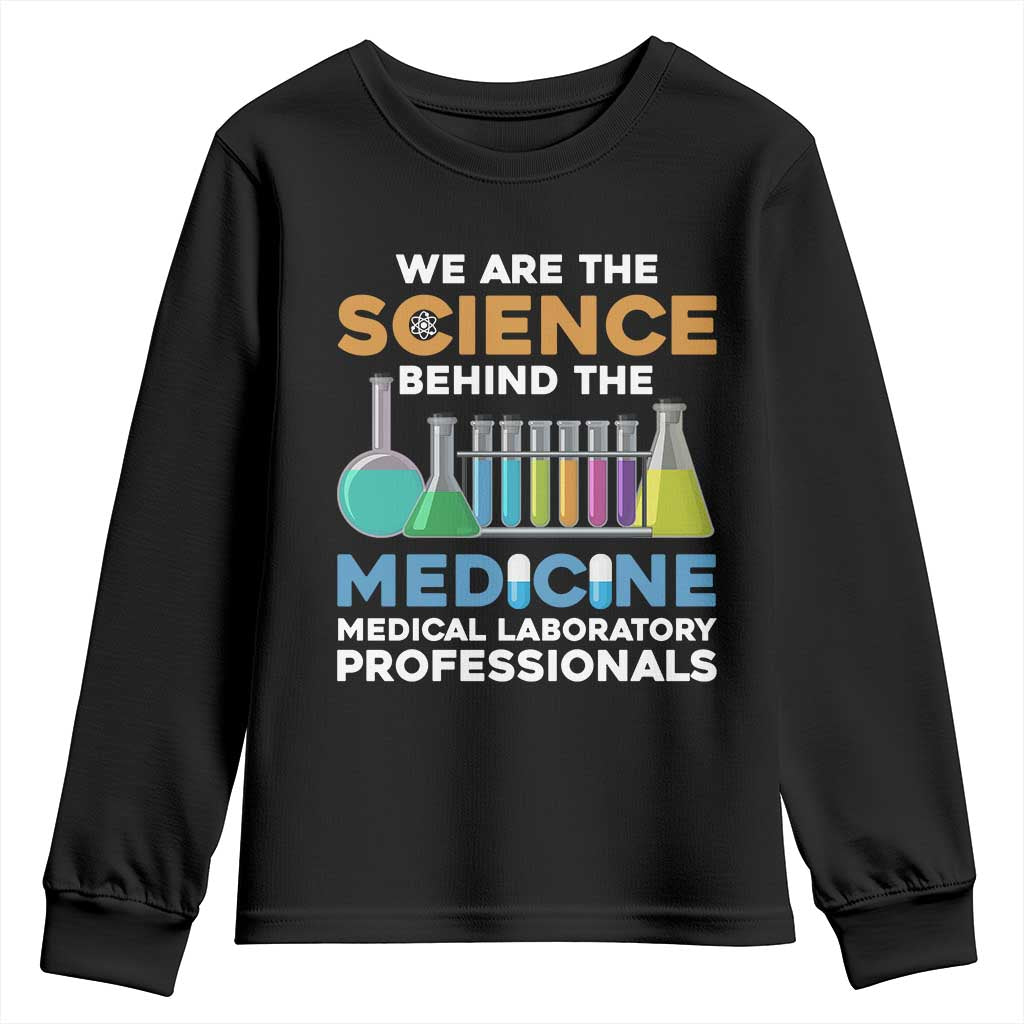 Lab Week Youth Sweatshirt Funny Lab Techinician Medical Laboratory Science
