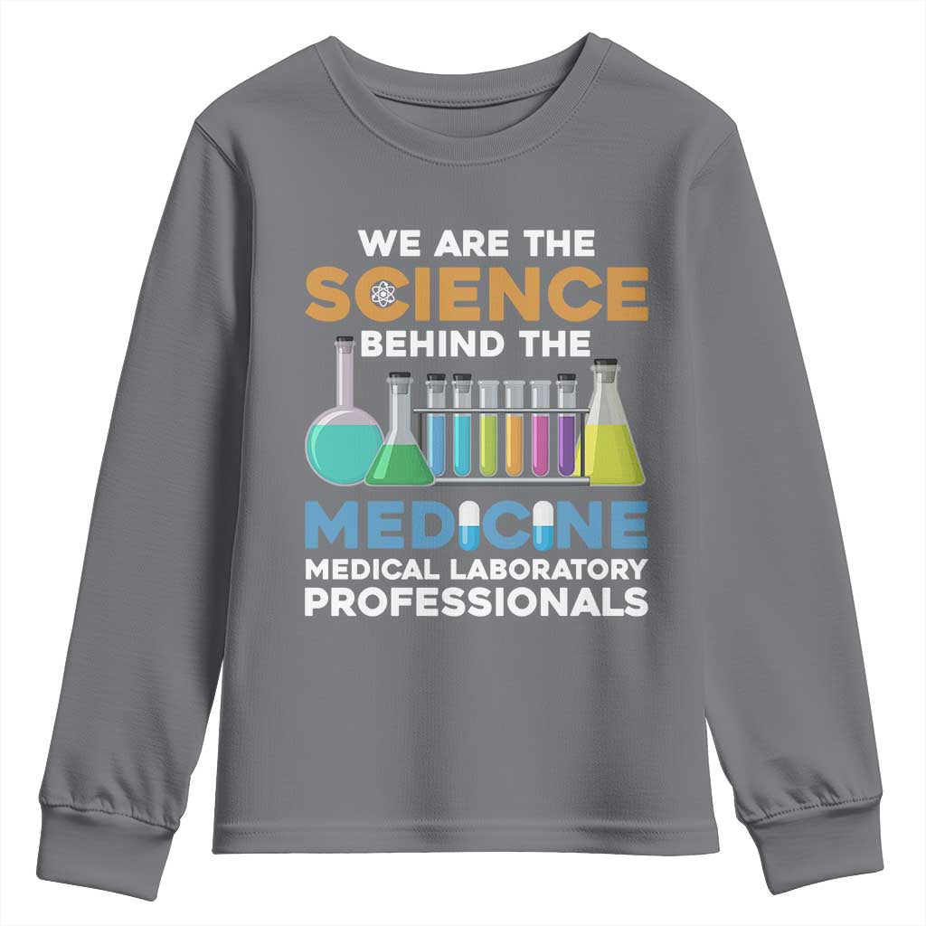 Lab Week Youth Sweatshirt Funny Lab Techinician Medical Laboratory Science