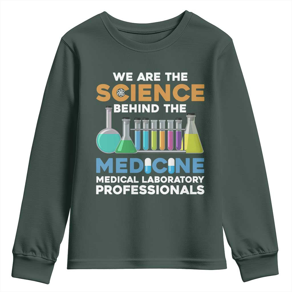 Lab Week Youth Sweatshirt Funny Lab Techinician Medical Laboratory Science