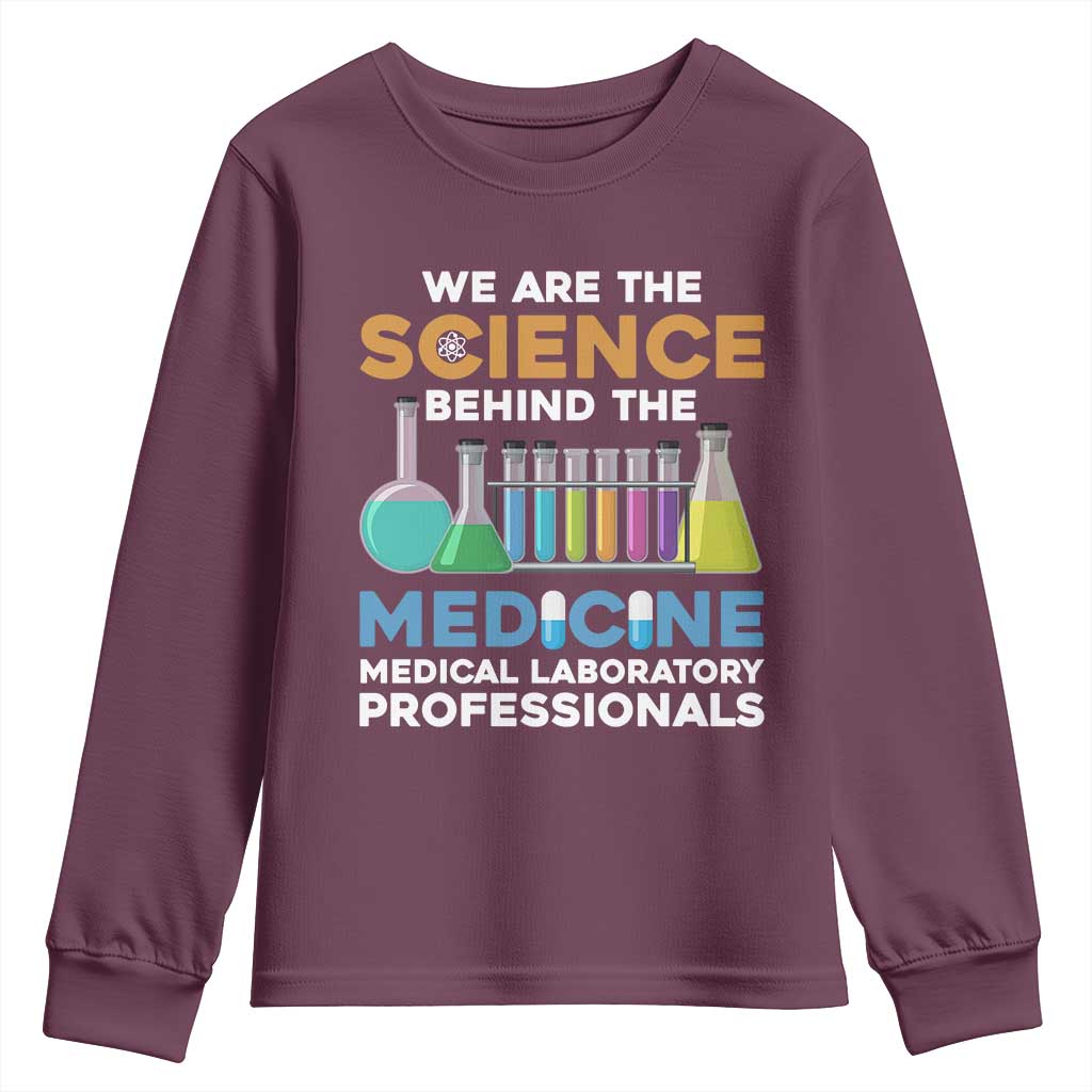 Lab Week Youth Sweatshirt Funny Lab Techinician Medical Laboratory Science
