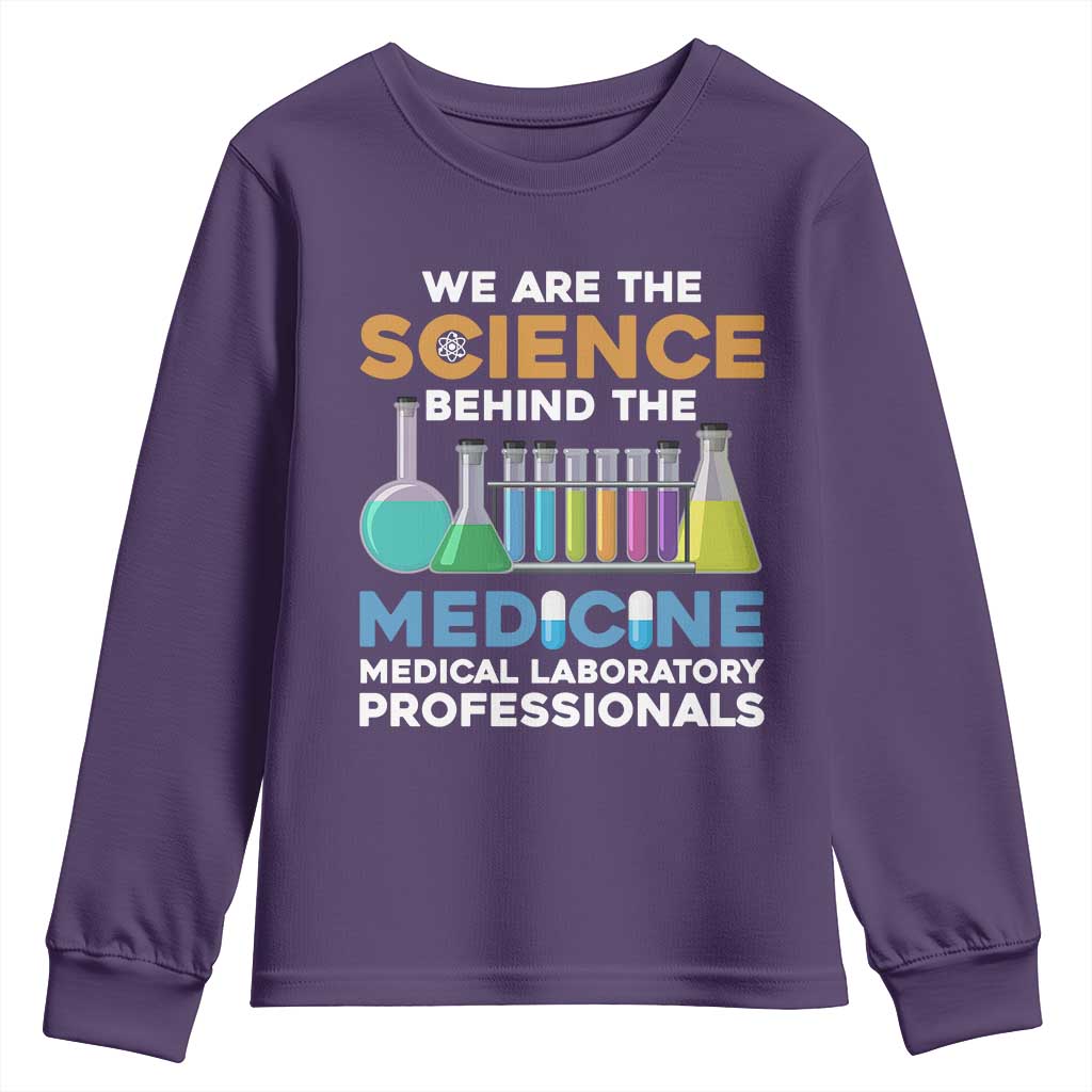 Lab Week Youth Sweatshirt Funny Lab Techinician Medical Laboratory Science