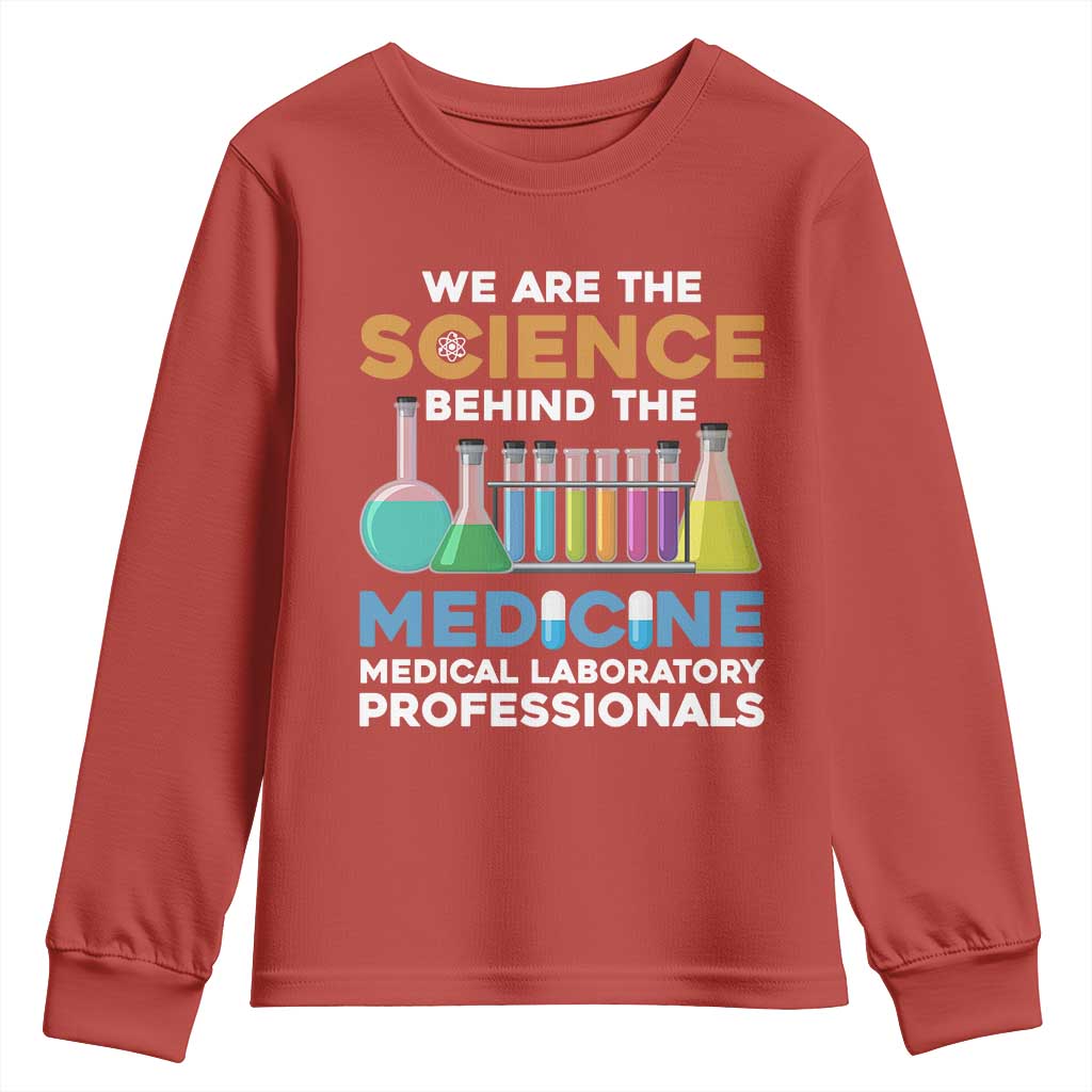 Lab Week Youth Sweatshirt Funny Lab Techinician Medical Laboratory Science