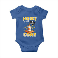 Hoist The Cone Jolly Roger Victory Baby Onesie Pirate Skull Baseball Sports Fan IYKYK Meme