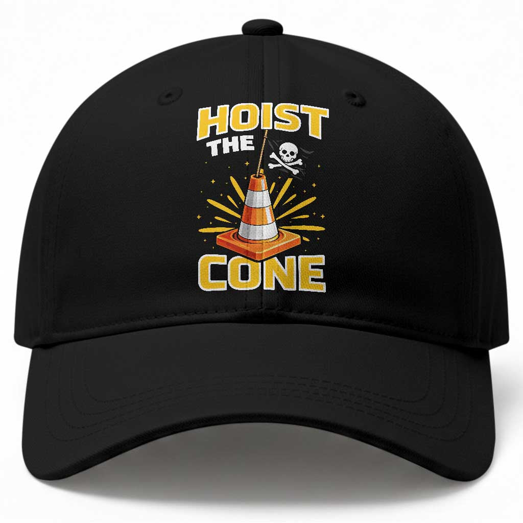 Hoist The Cone Jolly Roger Victory Baseball Cap Pirate Skull Baseball Sports Fan IYKYK Meme