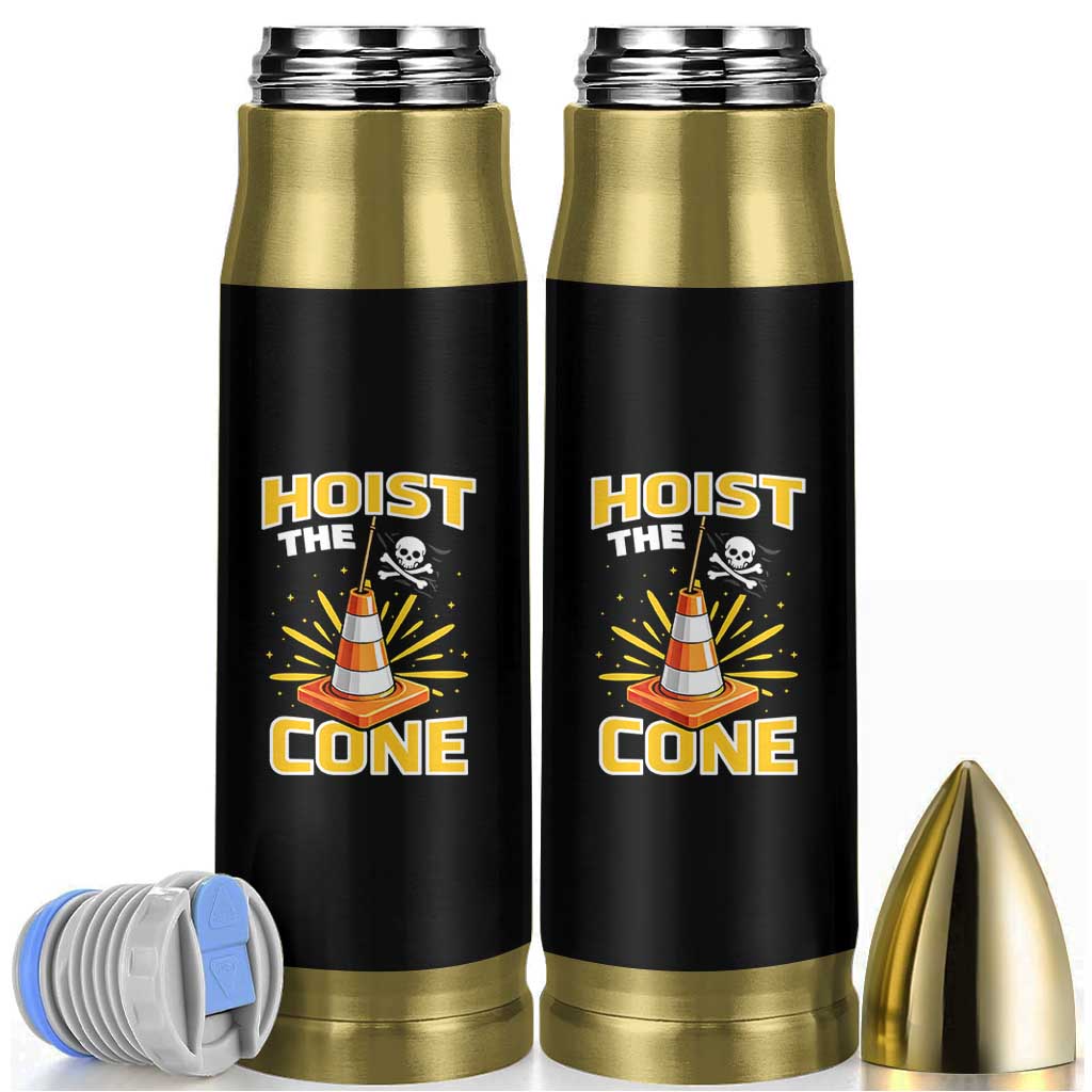 Hoist The Cone Jolly Roger Victory Bullet Tumbler Pirate Skull Baseball Sports Fan IYKYK Meme
