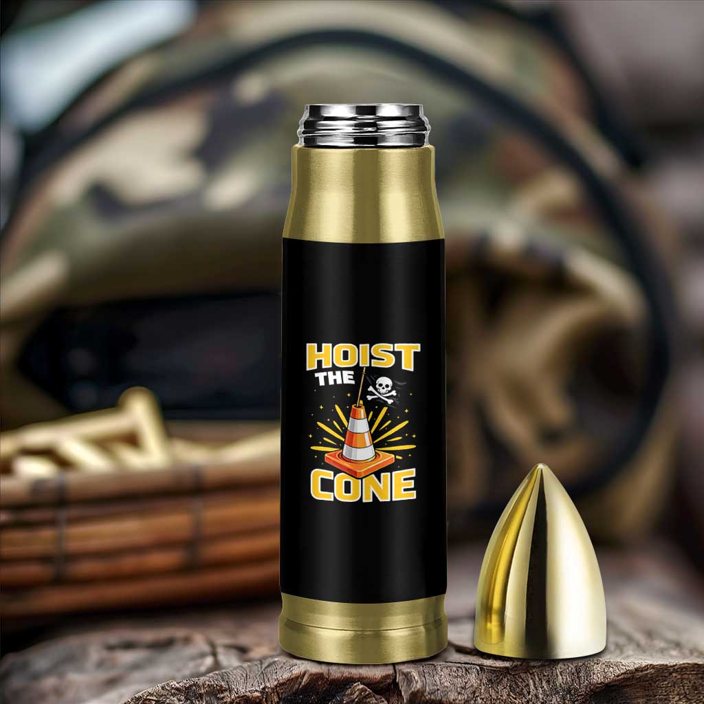 Hoist The Cone Jolly Roger Victory Bullet Tumbler Pirate Skull Baseball Sports Fan IYKYK Meme