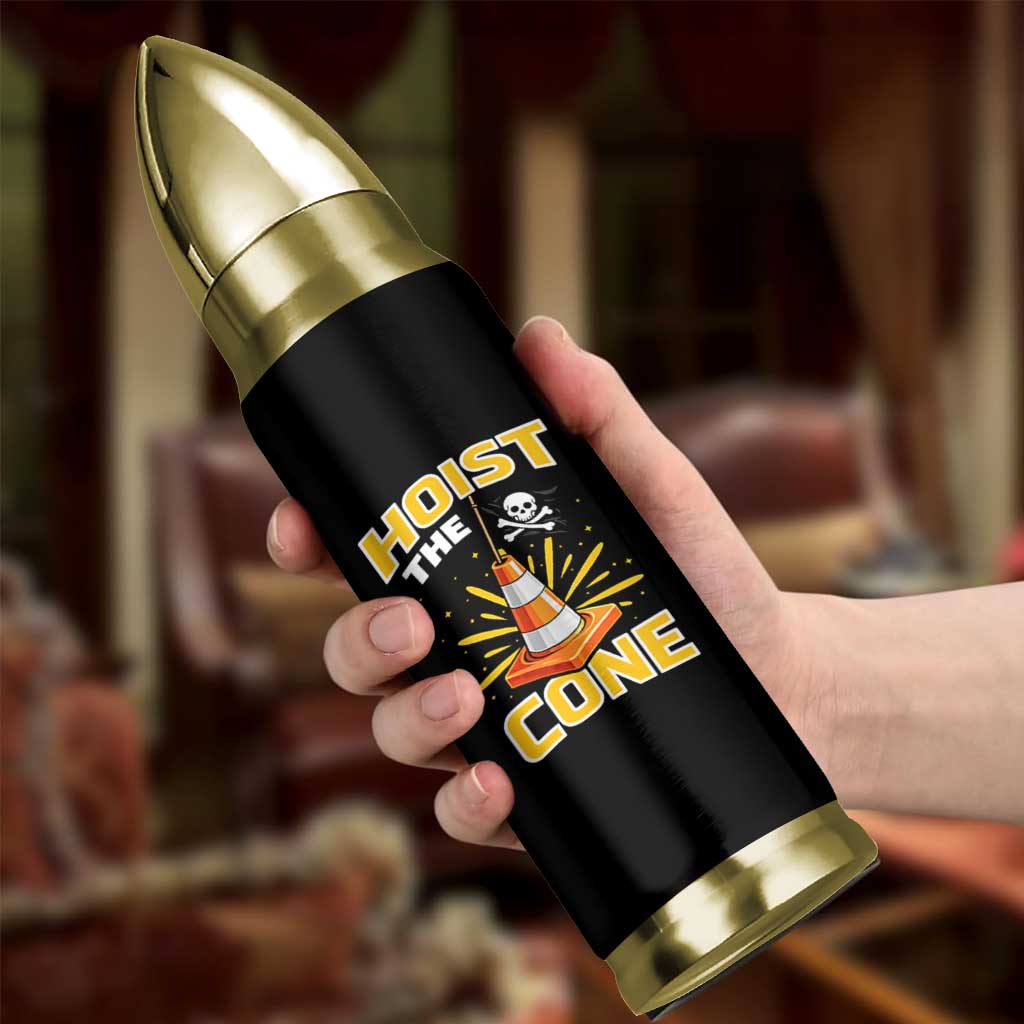 Hoist The Cone Jolly Roger Victory Bullet Tumbler Pirate Skull Baseball Sports Fan IYKYK Meme
