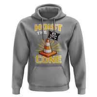 Hoist The Cone Jolly Roger Victory Hoodie Pirate Skull Baseball Sports Fan IYKYK Meme