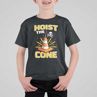 Hoist The Cone Jolly Roger Victory T Shirt For Kid Pirate Skull Baseball Sports Fan IYKYK Meme