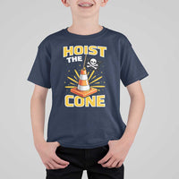 Hoist The Cone Jolly Roger Victory T Shirt For Kid Pirate Skull Baseball Sports Fan IYKYK Meme