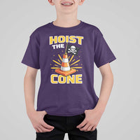 Hoist The Cone Jolly Roger Victory T Shirt For Kid Pirate Skull Baseball Sports Fan IYKYK Meme