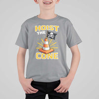 Hoist The Cone Jolly Roger Victory T Shirt For Kid Pirate Skull Baseball Sports Fan IYKYK Meme