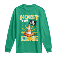 Hoist The Cone Jolly Roger Victory Long Sleeve Shirt Pirate Skull Baseball Sports Fan IYKYK Meme