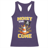 Hoist The Cone Jolly Roger Victory Racerback Tank Top Pirate Skull Baseball Sports Fan IYKYK Meme