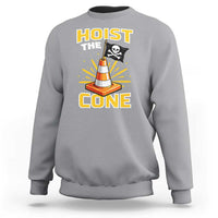 Hoist The Cone Jolly Roger Victory Sweatshirt Pirate Skull Baseball Sports Fan IYKYK Meme