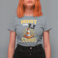 Hoist The Cone Jolly Roger Victory T Shirt For Women Pirate Skull Baseball Sports Fan IYKYK Meme