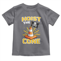 Hoist The Cone Jolly Roger Victory Toddler T Shirt Pirate Skull Baseball Sports Fan IYKYK Meme