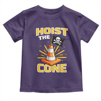 Hoist The Cone Jolly Roger Victory Toddler T Shirt Pirate Skull Baseball Sports Fan IYKYK Meme