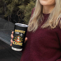 Hoist The Cone Jolly Roger Victory Tumbler Cup Pirate Skull Baseball Sports Fan IYKYK Meme
