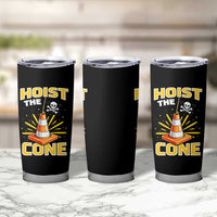 Hoist The Cone Jolly Roger Victory Tumbler Cup Pirate Skull Baseball Sports Fan IYKYK Meme