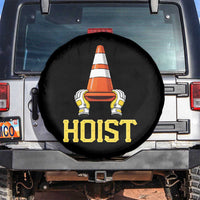 Funny Hoist The Cone Trophy Spare Tire Cover IYKYK Meme Sports Fan Victory Celebration
