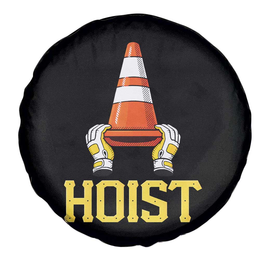 Funny Hoist The Cone Trophy Spare Tire Cover IYKYK Meme Sports Fan Victory Celebration