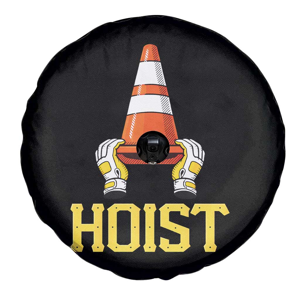 Funny Hoist The Cone Trophy Spare Tire Cover IYKYK Meme Sports Fan Victory Celebration