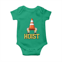 Funny Hoist The Cone Trophy Baby Onesie IYKYK Meme Sports Fan Victory Celebration