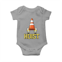 Funny Hoist The Cone Trophy Baby Onesie IYKYK Meme Sports Fan Victory Celebration