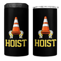 Funny Hoist The Cone Trophy 4 in 1 Can Cooler Tumbler IYKYK Meme Sports Fan Victory Celebration
