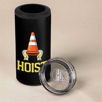 Funny Hoist The Cone Trophy 4 in 1 Can Cooler Tumbler IYKYK Meme Sports Fan Victory Celebration