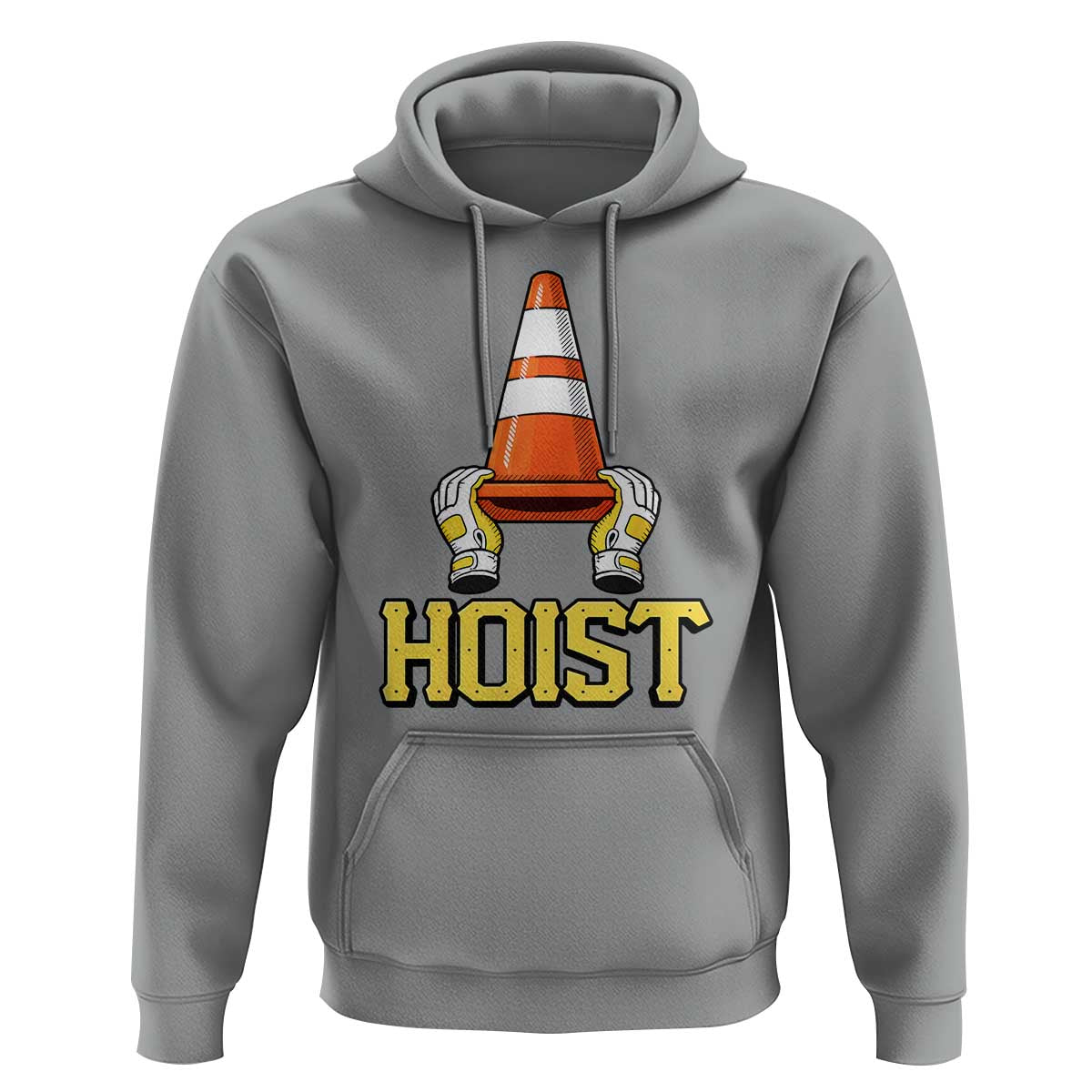 Funny Hoist The Cone Trophy Hoodie IYKYK Meme Sports Fan Victory Celebration
