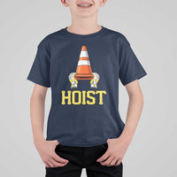 Funny Hoist The Cone Trophy T Shirt For Kid IYKYK Meme Sports Fan Victory Celebration