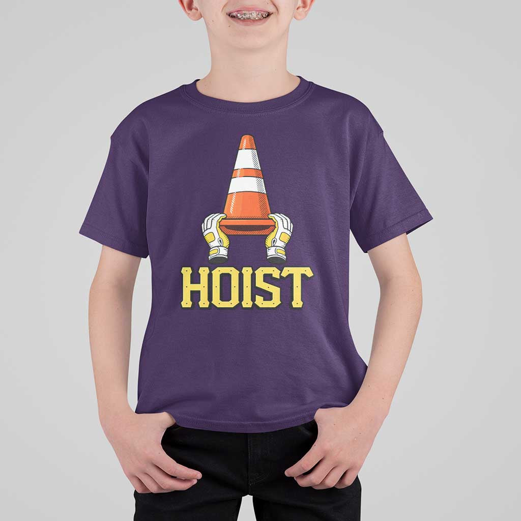 Funny Hoist The Cone Trophy T Shirt For Kid IYKYK Meme Sports Fan Victory Celebration