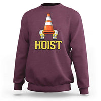 Funny Hoist The Cone Trophy Sweatshirt IYKYK Meme Sports Fan Victory Celebration