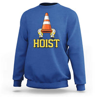 Funny Hoist The Cone Trophy Sweatshirt IYKYK Meme Sports Fan Victory Celebration