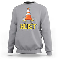 Funny Hoist The Cone Trophy Sweatshirt IYKYK Meme Sports Fan Victory Celebration