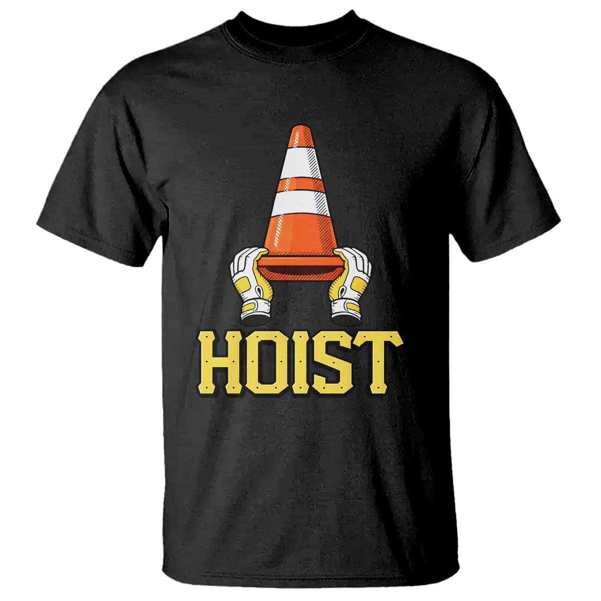 Funny Hoist The Cone Trophy T Shirt IYKYK Meme Sports Fan Victory Celebration