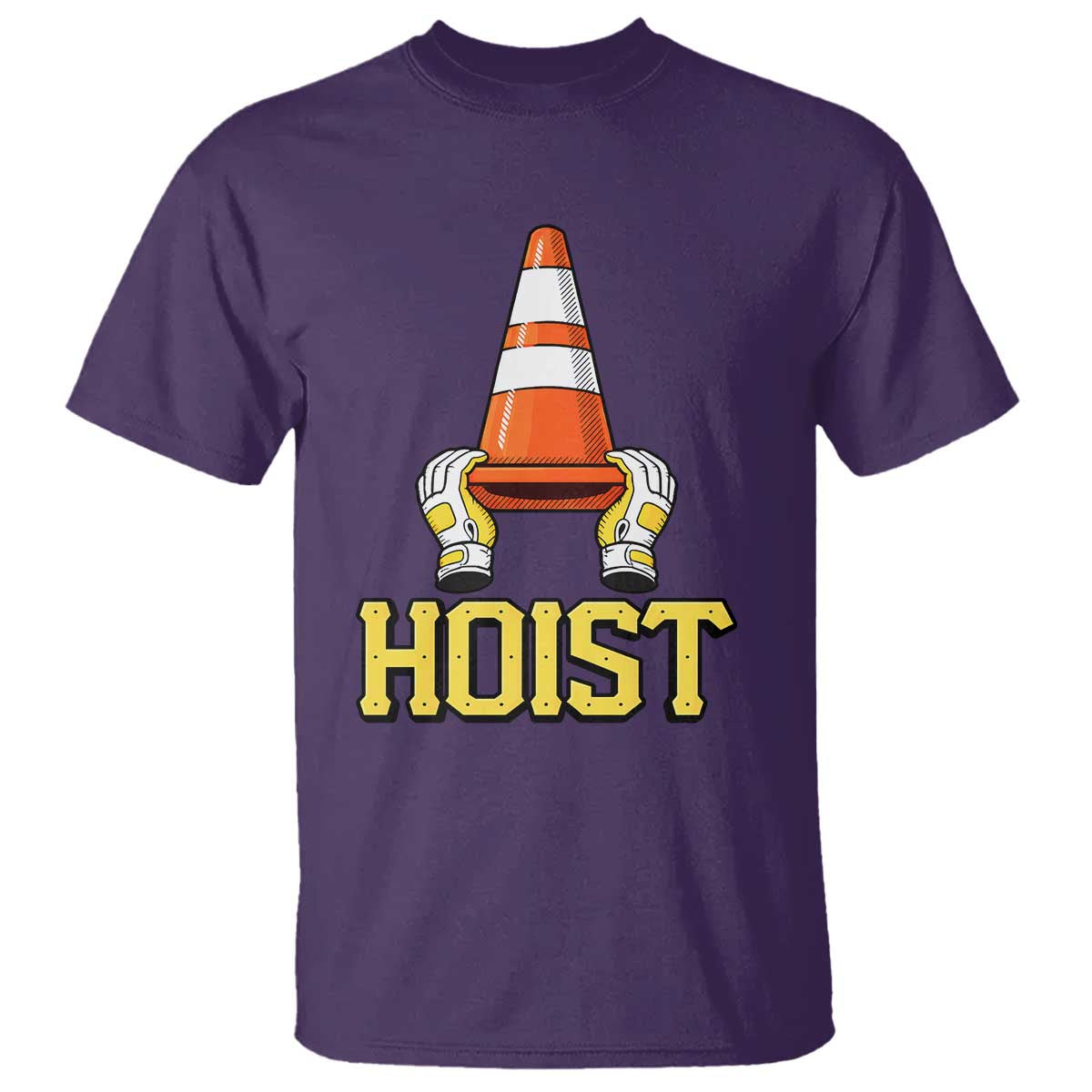 Funny Hoist The Cone Trophy T Shirt IYKYK Meme Sports Fan Victory Celebration