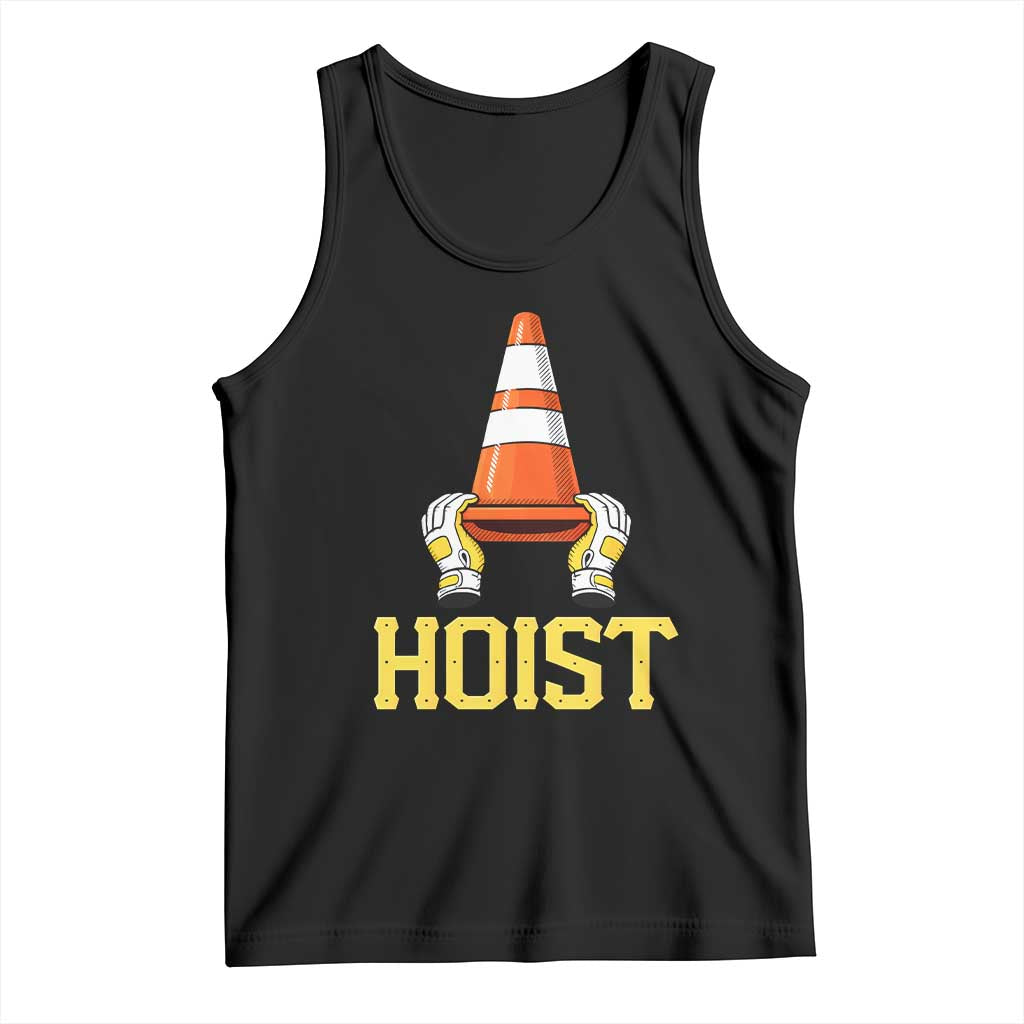 Funny Hoist The Cone Trophy Tank Top IYKYK Meme Sports Fan Victory Celebration