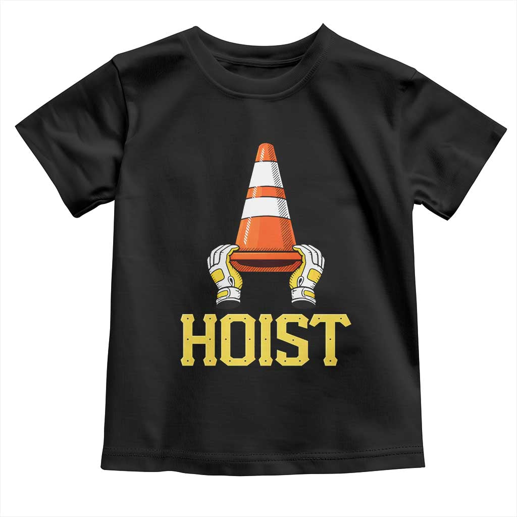Funny Hoist The Cone Trophy Toddler T Shirt IYKYK Meme Sports Fan Victory Celebration