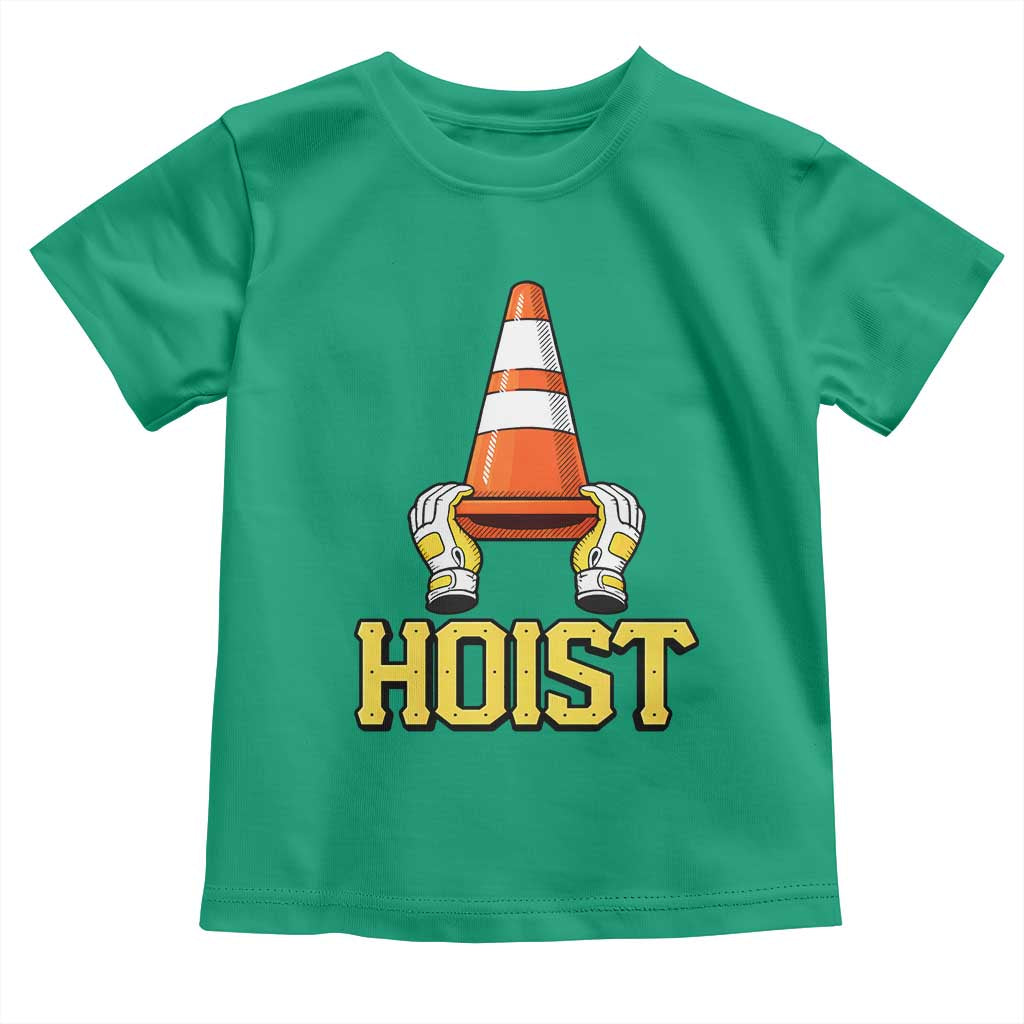 Funny Hoist The Cone Trophy Toddler T Shirt IYKYK Meme Sports Fan Victory Celebration
