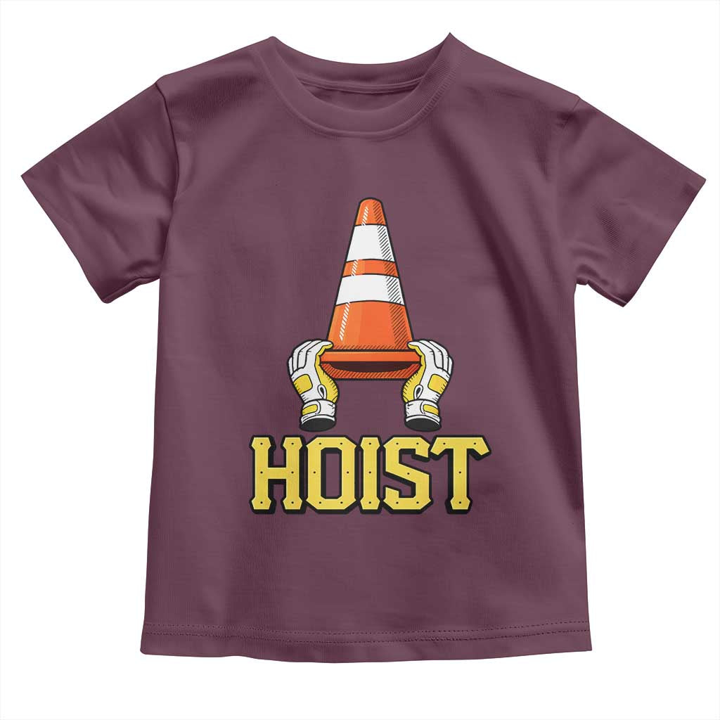 Funny Hoist The Cone Trophy Toddler T Shirt IYKYK Meme Sports Fan Victory Celebration